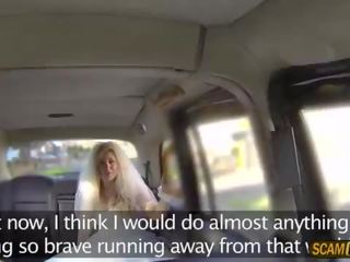 Damn gelin gets jumped on a big manhood taxi driver to have fun