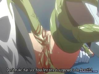 Mad scientist turns into a concupiscent raging tentacles