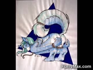 3D sensational Furry Foxes!