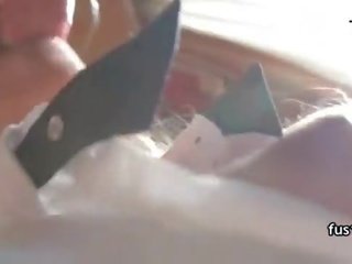Terrific e pasur shoqërues në uniformë seduces të saj shkollë companion