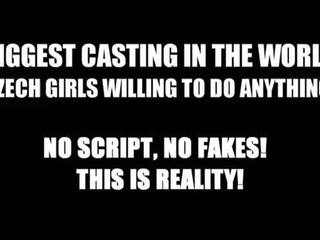 Czech casting enchanting blonde fucking