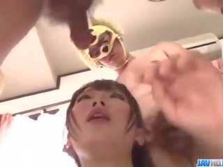 Ai Mizushima Japan girl fucking in group