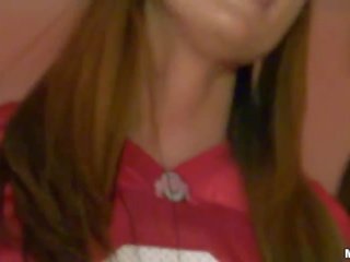 Sexually aroused kolese girls in splendid group xxx clip movie