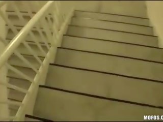 Shortly after public sex video GF gets her first anal