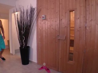 Relaxxxed - steamy sauna x rated video with çehiýaly beauty alice nice