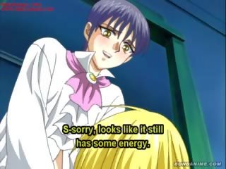 Blondinka hentaý anime fancy woman playing with phallus