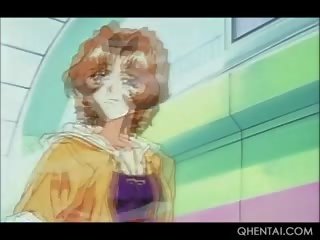 Hentai Petite Redhead Pussy Nailed Deep In The Locker Room