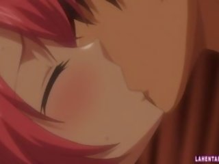 Édes hentai vöröshajú jelentkeznek fogdostál és szar