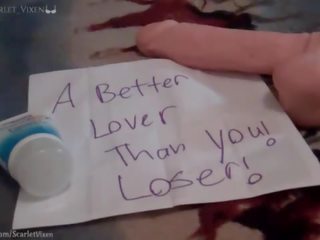 Uly emjekli goddess scarletvixen ignores & mocks you&comma; loser&period;