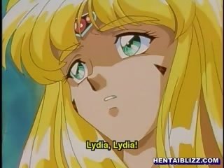 Grand seins blond personnages ange baisée rude