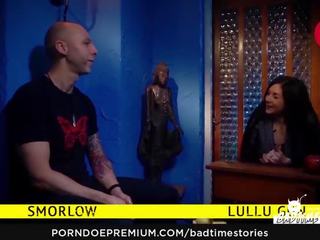 Badtime stories - intens bdsm sesjon med vakker tysk slave enchantress lullu pistol