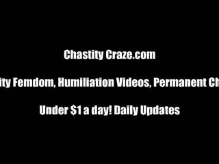 Juaj i ri chastity pajisje është unbreakable, porno ca