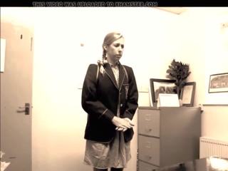 Lassie Punished: Free Uniform School schoolgirl HD sex vid