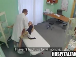 Brunette Patient Getting Fucked Hard By Her medico