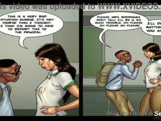 Detention season &num;2 Ep&period; &num;3 - Spanish Teacher Wants College Student's Big Black peter