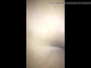 Amateur Ebony Hoodrat Twerks on Her Man's Cock: sex movie 8b