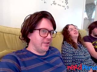 Uk Fat Chick in Reality sex film Convinced to Have Threesome
