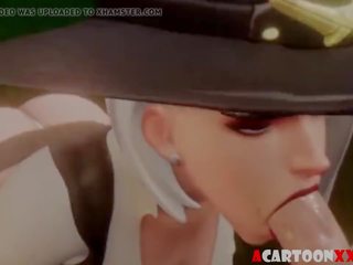 Stretta overwatch ashe scopata in diverso posizioni: xxx clip d2