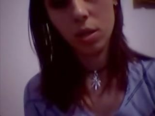 Tốt nhất nóng đến trot slurps cô ấy riêng âm hộ kem slime via webcam!