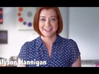 Alyson hannigan smucitură de pe challenge, gratis x evaluat film 10
