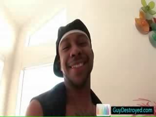 Latin homo dude getting his fuckhole wrecked by guydestroyed