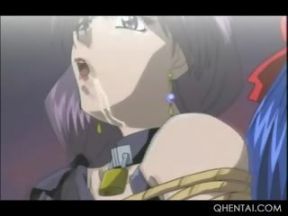 Magnificent Hentai x rated clip Slaves In Ropes Get Sexually Tortured