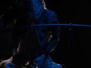 Blindfolded cookie Gets Fuck By Strap On