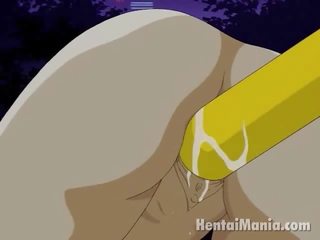 Worthwhile anime stunner getting smashed with a uly batts in the park