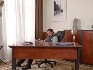 Headmasters kancelář: učitel vysoká rozlišením pohlaví video film klip 15