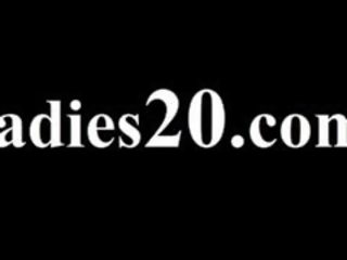 Young perizada gets strap on copulated