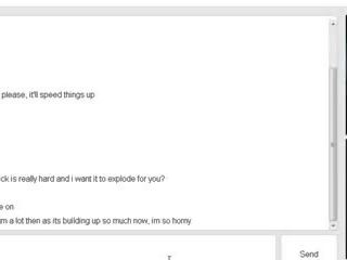 Omegle - lascivious girl all naked + cumshot