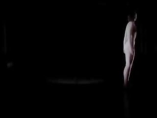 Nahý tanec: nahý americký táta vysoká rozlišením pohlaví video show film 3b