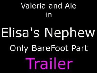 Elisa S Nephew Bare Foot Domination - Blonde Dominatrix