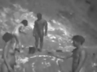 Vintage Nudist movie from the 60's, Free porn 1f