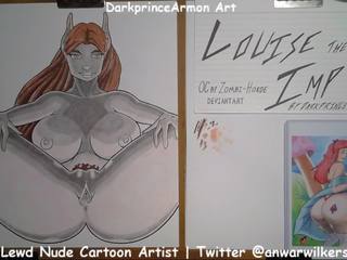 Coloring louise a imp juures darkprincearmon kunst: hd räpane film 55
