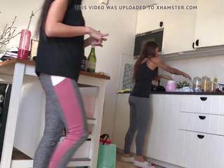 Najstnice hlače tanka legice joga hlače in hlačke dan.