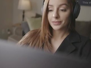 Caught Giving A Blowjob On A Zoom Call