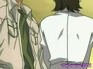 매력적인 브루 넷의 사람 사업 여성 겁에 질린 벌거 벗은