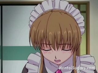 Virginal looking anime gyz rubbing her master`s thick sik in the bath tüb