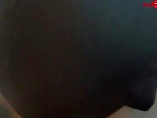 Teen step sister wakes up to a hard cock