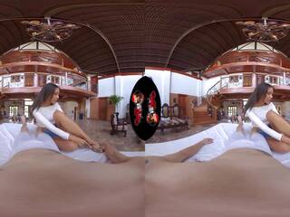 Vrlatina - slim femme fatale nyenyet bayan 5k vr, bayan clip 14