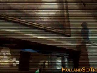 Real dutch fancy woman blows