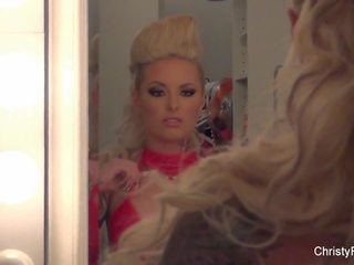 Za the scény zábava s pornstar christy gumák: porno 45