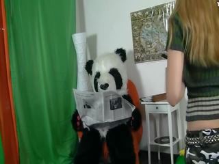 Lassie giocare con suo sporco video giocattoli