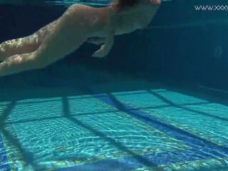 Jessica Lincoln gets randy and Naked in the Pool: adult video 13