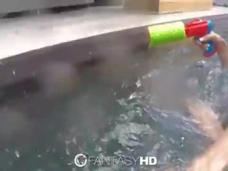 FantasyHD - BlowJob in the pool by Michelle Martinez