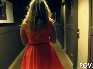 Exciting smooching and stunning xxx clip