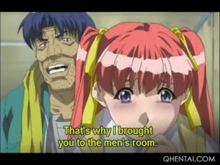 Hentai rumaja wings gets stripped naked and fucked in publik