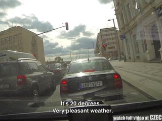 CzechTaxi Multiple Female Orgasm in the Backseat