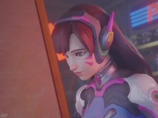 Tracer is Tickled in Dva's Arcade, Free X rated movie 5b